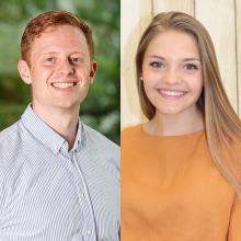 Frederik Brøndsted and Emma Cook receive Jefferson Scholars Foundation Dissertation Year Fellowship