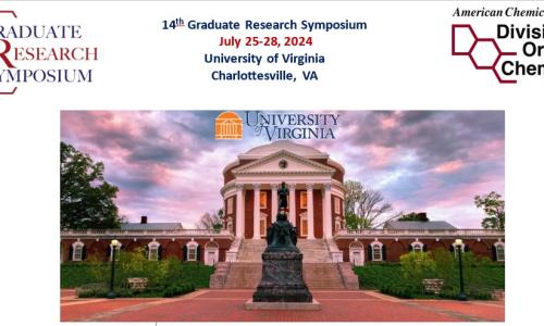 UVA to Host ACS Organic Chemistry Graduate Research Symposium
